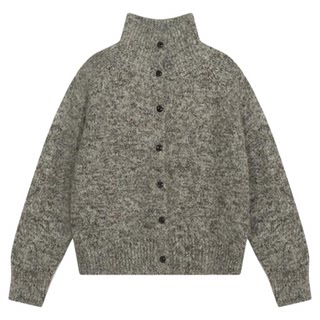 BUCH WEAR毛衣开衫2025秋冬新款温柔文艺翻领保暖毛衣外套613965