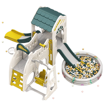 Childrens playground equipment indoor small family entertainment playground naughty castle facility area layout castle fence toys