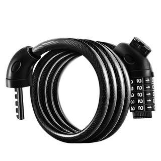 自行车锁防盗密码锁山地车便携式车锁电动车锁链条锁单车配件大全
