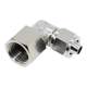 Rotating nylon tube tetrafluoro tube quick twisting elbow
