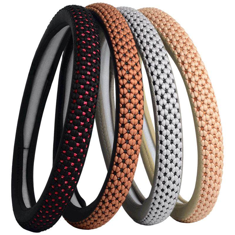 Universal automobile steering wheel cover ice silk absorbs sweat for all seasons