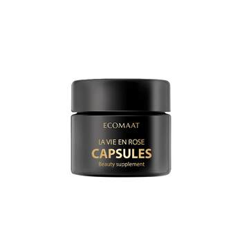 ECOMAAT Rose Hip Capsules, Oral Whitening Pills, Oral Drinking, Rosehip Plant Extract, Anti-aging