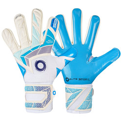 World Cup Halo Goalkeeper Gloves New Model European American Chinese Super League Professional Goalkeeper Water-Resistant Soft Finger Protection for Sunny and Rainy Days