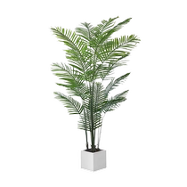 Simulated green plant Saccharomyces annua indoor potted plant large bionic plant fake tree light luxury living room decoration floor-standing ornament