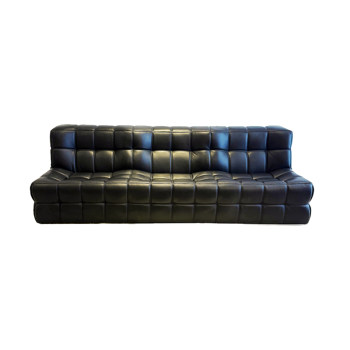 High-end full leather waffle sofa High-end full leather waffle sofa