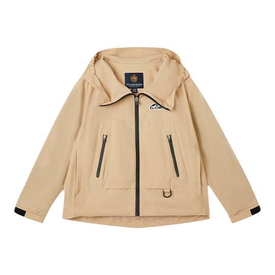 Chaqueta con capucha tres pruebas elandkids para niño y niña