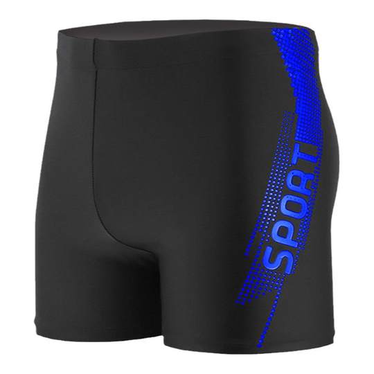Men's large size anti-embarrassing quick-drying breathable swimming trousers