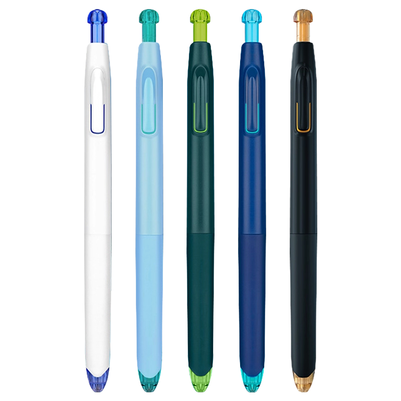 Dianshi deep sea cabin submarine navigation time and space cabin press silent gel pen 0.5 large capacity double bead bullet quick drying smooth black pen for junior high school students to write exams with DS0144 engraving