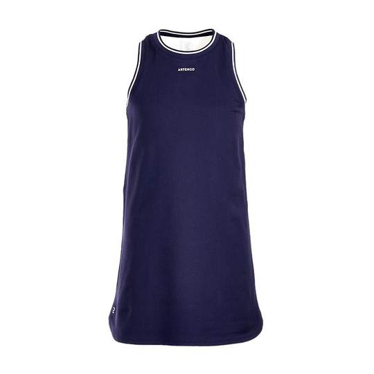 Decathlon эластичное облегающее платье с круглым вырезом