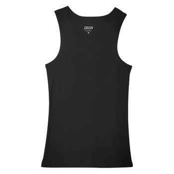 Orgn high-elastic fitness men's tight-fitting thick threaded vest