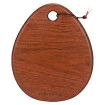 Modern housewife ebony small chopping board mildew-proof and antibacterial household fruit small chopping board solid wood chopping board steak cutting board