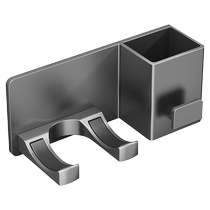 Youqin hair dryer storage rack bathroom bathroom punch-free wall-mounted storage shelf toilet hair dryer bracket