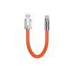 Silicone short fast power bank data cable type-c
