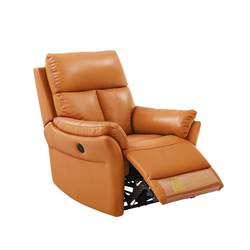 Left and right leather function sofa electric single chair modern simple lazy chair minimalist reclining chair leisure chair 5099