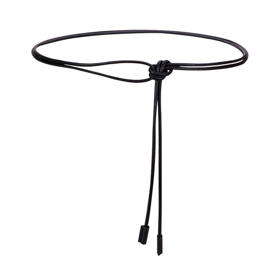 红色绳子腰带女腰绳系带装饰配牛仔裤裙子复古腰链打结细皮带配饰