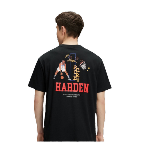 
NBA James Harden Player Number Series Neutral Athletic Leisure Speed ​​Dry Shooting Suit Cool Short Sleeve T-Shirt
