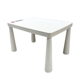 IKEA宜家 玛莫特儿童靠背椅子塑料长方形桌子凳子防晒防水防滑