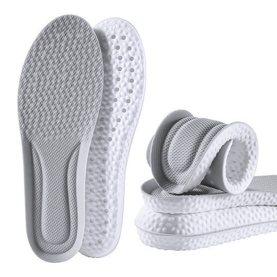 Супермягкие противоболевые стельки, которые прекрасно ощущаются, когда вы долго стоите, не уставая.