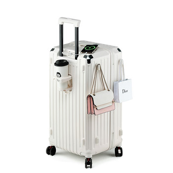 Dula 5-wheel extra large capacity pc suitcase usb charging