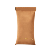 Glasses bag womens sunglasses sunglasses mens and womens storage cover portable anti-stress myopia glasses bag magnetic treasure island