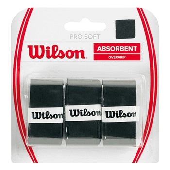 Wilson tennis racket sweat belt ສະດວກສະບາຍມີຄວາມຮູ້ສຶກ PU ແຫ້ງ racket handle handle rubber ຫນັງ PRO SOFT