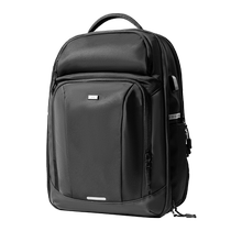 Deli business backpack for men and women 180-degree opening and closing water-repellent large-capacity storage business bag laptop bag dry and wet separation large-capacity light universal mens backpack multi-functional partition