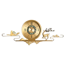 Новый Китайский Timepiece Hasing Clock Home Room Home Fash-room Light Extravagant Атмосфера Духовой Духовой