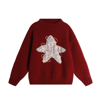 Momo's girl's new year's sweater