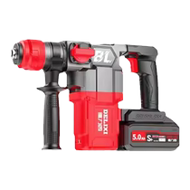 Delixi brushless lithium electric hammer rechargeable heavy-duty square handle electric hammer electric pick electric drill concrete wireless impact drill