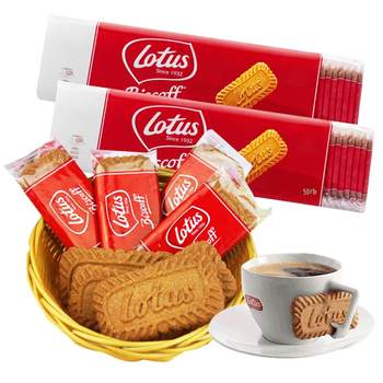 Lotus/heqing caramel biscuits imported from belgium