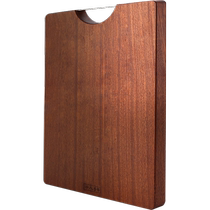 Shibazi makes ebony chopping board household thickening chopping board solid wood chopping board the whole wood is not prone to mold