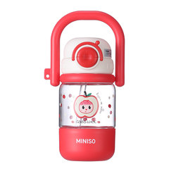 Miniso Premium Water Cup for Girls with Good Looks Tritan Straw Cup Large Capacity Portable Cup 2025 New Summer