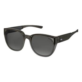 Polarized sunglasses under banana myopia lens
