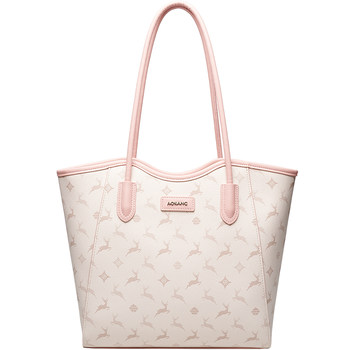 Ocon tote bag printed portable large capacity commuter bag