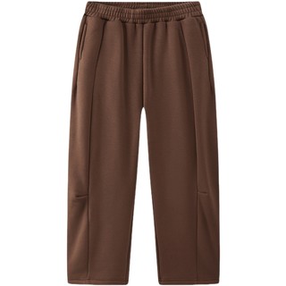 MQD童装儿童加绒运动裤2025冬季新款男女同款加厚保暖百搭休闲裤