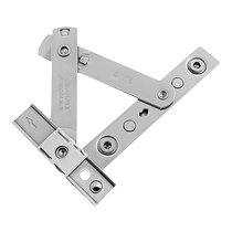 免打孔断桥铝窗户限位器安全锁欧标槽平开窗门通风防坠防盗定位撑