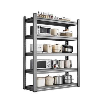 Kitchen multi-function retractable storage rack