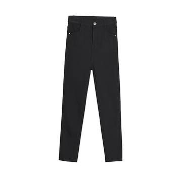 Black leggings for women wearing spring and autumn thin magic tight small feet pencil pants high waist slim and stretchy black pants