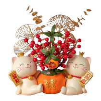 Housewarming entrance hall decorations wall hooks door racks key storage entry desk