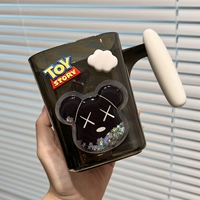 Черный чай+игрушечный белый облако liuyun Sand Black Vioider