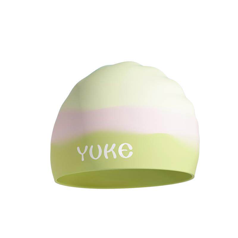 Children's swimming cap without tips waterproof silicone swimming cap