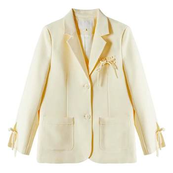 zklin design temperament socialite high-end small suit jacket women 2024 ຕົ້ນພາກຮຽນ spring ໃຫມ່ຂະຫນາດນ້ອຍບາດເຈັບແລະ