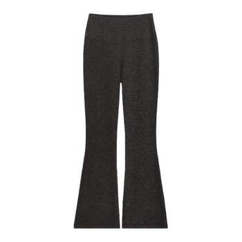 Spring and summer women's thin and slimming butt-flared sweatpants yoga light sports high-waist butt-lifting classic versatile casual pants