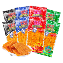 (Self-operated) bento mixed Dole squid fillets seafood fish fillets dry spicy strips snacks super-flavor hand-shred spicy slices ready to eat