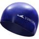 Yingfa solid color silicone swimming cap waterproof unisex