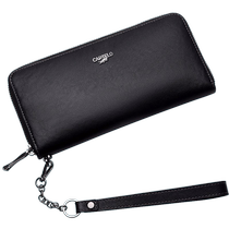 Cardile Crocodile Mens Wallet Genuine Leather Long Zipper Wallet Cowhide Wallet Clutch Business Hand Clutch Bag