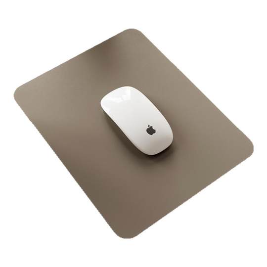 2025新款鼠标垫小号桌垫纯色办公桌面皮革笔记本电脑家用垫子女生