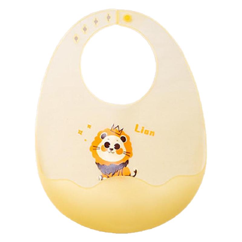 Baby eating bib waterproof silicone super soft