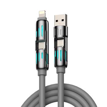 Blackfish 2m 4-in-1 data cable 240w fast charging