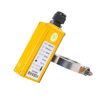 Alarm to maintain explosion-proof induction magnetic flip level gauge